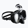 AQUASTIC Schnorchelset Maske + Schnorchel schwarz SMFK-01SC 15