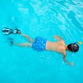 AQUASTIC Kinder-Schnorchelset Maske + Flossen + Schnorchel blau MSFK-01SN 22