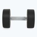 Gummierte Gusseisenhantel XTREXO Pro 16 kg black 8