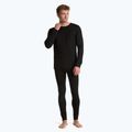 WOOLCANO Merino Herren Thermo-Unterwäsche-Set SET0540 schwarz