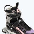 ATTABO Bladeroll Kinder Inline-Skates verstellbar schwarz/lila 6