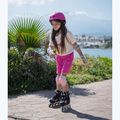 ATTABO Bladeroll Kinder Inline-Skates verstellbar schwarz/lila 12