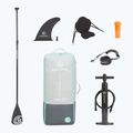 Set Board SUP aufblasbar AQUASTIC Touring 11'6" blau 9