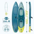 Kajak/SUP Hybrid AQUASTIC Raglan 13'2" grün 20
