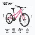 Kinderfahrrad ATTABO EASE 20" rosa 2