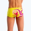 Schwimm-Boxershorts Herren SWEEP Aqua Kraken Rosa/Gelb 9