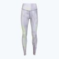 Damen-Trainingsleggings 4F Solar Punk FNK F454 light yellow allover 7
