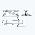 HMS verstellbare Trainingsbank L3150 schwarz 5