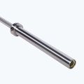 Olympiastange HMS GO900 + Hantelverschlüsse ZG1500 Silver Lock Jaw X2 Premium 3