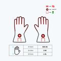 Glovii GLG grau beheizte Handschuhe 9
