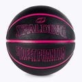 Spalding Phantom Basketball schwarz und rosa 84385Z 2