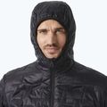 Herren Helly Hansen Lifaloft Hooded Insulator Hybridjacke schwarz matt 3