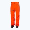 Herren Helly Hansen Sogn Cargo Skihose neon orange 5