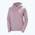 Hoodie Damen Helly Hansen Core Graphic Hoodie purple clay 4