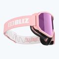 Skibrille Bliz Rave matt powder pink/brown pink multi 5