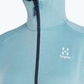 Damen-Trekking-Sweatshirt Haglöfs Skuta Hood blau 605072 3