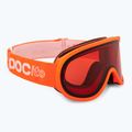 Kinder-Skibrille POC POCito Retina Jr S2 fluorescent orange/partly sunny light orange