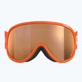 Kinder-Skibrille POC POCito Retina Jr S2 fluorescent orange/partly sunny light orange 7
