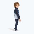 Didriksons Monte Half Button Kinder Fleece-Sweatshirt Wolke blau 4