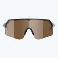 Tripoint 001 Treriksroset TRI-X Polarized glänzend schwarz/braun/silberne Spiegel Sonnenbrille 2
