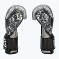 Boxhandschuhe Cleto Reyes Velcro SPaarring silver/black 4