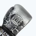 Boxhandschuhe Cleto Reyes Velcro SPaarring silver/black 5