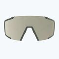 Sonnenbrille SCOTT Shield khaki green/amp white chrome 2