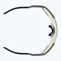 Sonnenbrille SCOTT Shield khaki green/amp white chrome 4