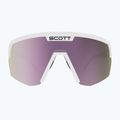 Sonnenbrille SCOTT Sport Shield white matt/amp lavender chrome 2