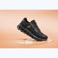 Herren On Cloudrunner 2 Wasserdichte magnet/schwarz Laufschuhe 8