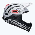 Bell Fahrradhelm FF Super DH MIPS Spherical fasthouse matt glänzend schwarz/weiss 2