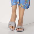 Damen-Flip-Flops Havaianas You Malta Metallic eisgrau 14