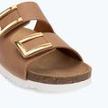 Damen-Pantoletten Scholl Montery 2 Straps Ad Med cognac 7