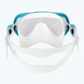 Tauchermaske Damen Cressi Honey 420 UV white/aquamarine/blue/orange 4