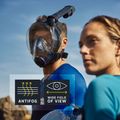 Schnorchelmaske Cressi Komodo Full Face blue/black 13