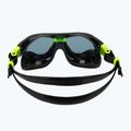 Schwimmbrille Cressi Cobra black/black/lime smoked 4