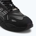 EA7 Emporio Armani Ace Runner Special dreifach schwarz / silberne Schuhe 7