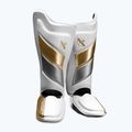 Hayabusa T3 Striking Schienbeinschoner weiß und gold T3SSG Schienbeinschützer