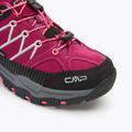 CMP Kinder-Trekking-Stiefel Rigel Low Wp beere / rosa fluo 7