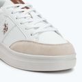 Herrenschuhe U.S. Polo Assn. CODY003B weiß/hellbraun 7
