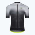 Herren Alé Gradient Radtrikot schwarz und weiß L22144400