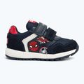 Geox Alben nylon navy / rot Kinderschuhe 2