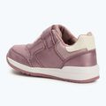 Kinderschuhe Geox Rishon dark pink/old white 3