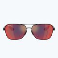Sonnenbrille Ray-Ban Rb8336M Scuderia matt black/dark grey mirror blue/red 2