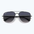 Sonnenbrille Ray-Ban RB3683 brass/blue grey polarized 3