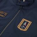 Herren Sweatshirt Aeronautica Militare FE2102UF00679 FZ navy blue 4