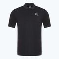 Shirt Herren EA7 Emporio Armani Train 7 Lines Polo black 1200
