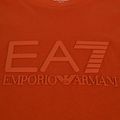 Herren EA7 Emporio Armani Sichtbarkeit Baumwolle Crew Rooibos-Tee-T-Shirt 3