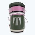 Moon Boot Icon Low Space Racing Damen Schneestiefel waldgrün/silber/rosa 6