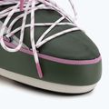 Moon Boot Icon Low Space Racing Damen Schneestiefel waldgrün/silber/rosa 7